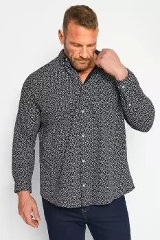 Triangle Print Long Sleeve Shirt