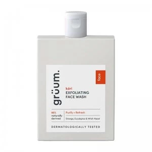 gruum Kori Exfoliating Face Wash 120ml