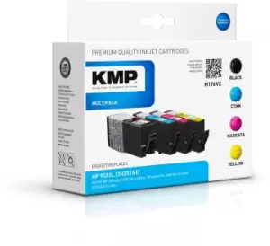 KMP H176VX ink cartridge 4 pc(s) Compatible Extra (Super) High...