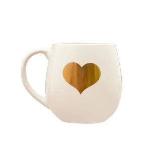 Sass & Belle Gold Heart Mug