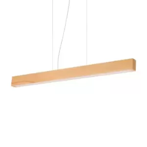 CRAFT Integrated LED Pendant Ceiling Light Wood, 3000K, Non-Dim