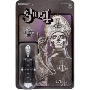 Papa Emeritus III Black & White (Ghost) ReAction Figure