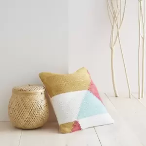 Dalia Geo Filled Cushion 43x43cm