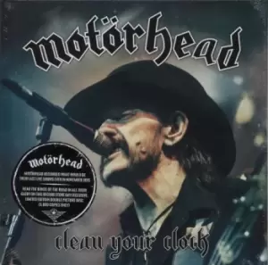 Motorhead Clean Your Clock - RSD17 - Sealed 2017 UK picture disc LP UDR062P52