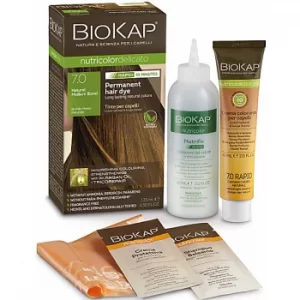 BIOKAP Natural Medium Blond 7.0 Rapid Hair Dye