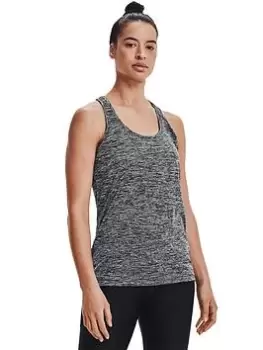 Under Armour Tech Tank - Twist - Black/Multi, Black/Multi Size M Women