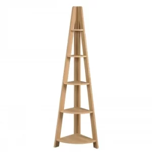 Oak Effect Scandinavia Ladder Corner Unit PARTICAL BOARD