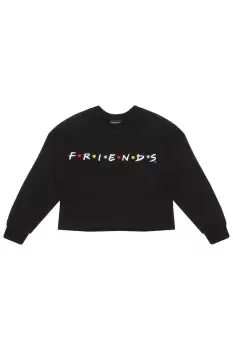 Logo Crop Sweatshirt