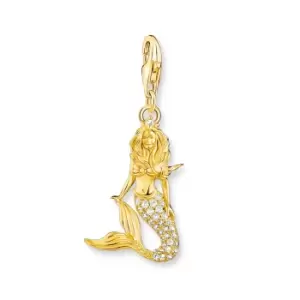 THOMAS SABO Gold Plated Mermaid Charm