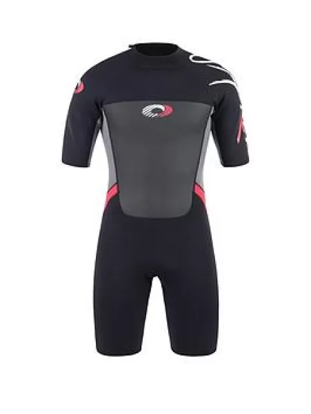 Osprey Origin Mens Shorty Wetsuit Black/Red