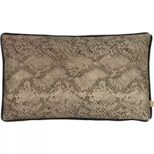 KAI - Viper Snake Rectangular Cushion Clay - Clay