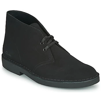 Clarks DESERT BOOT 2 mens Mid Boots in Black,7,8,9,9.5,10.5,11,8.5,12,13,7.5,10,6,7,8,9,10,11