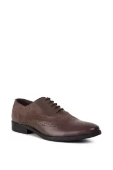 Two Colour Oxford Brogue Shoe