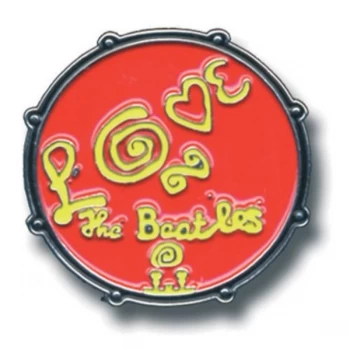 The Beatles - Drum Love Pin Badge