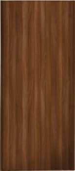 Wickes Sliding Wardrobe Door Walnut Frame and Panel - 2220 x 914mm