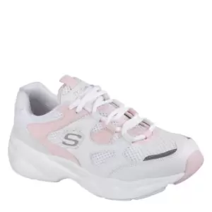 Skechers D-Lites Airy Trainers Ladies - Pink