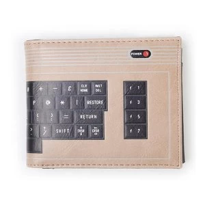 Commodore - 64 The C64 Keyboard All-over Print Bi-fold Wallet (Multi-colour)