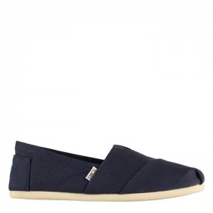 Toms Alpargata Canvas Pumps - Navy