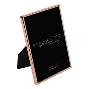 6" x 8" - Copper Plated Thin Edged Photo Frame