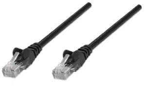 Intellinet Network Patch Cable, Cat5e, 3m, Black, CCA, U/UTP, PVC,...