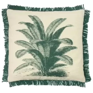 Ecuador Cushion Natural/Emerald