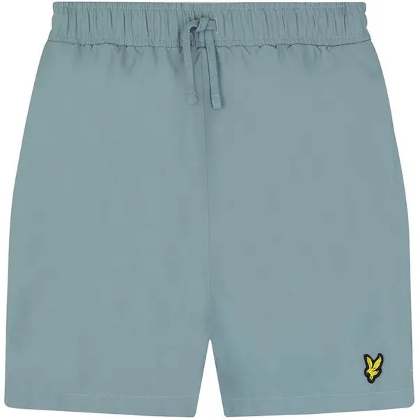 Lyle & Scott Boys Swim Shorts - Slate Blue, Size Age: 12-13 Years Blue VUYRL Unisex age: 12-13 YEARS