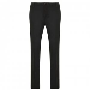 DKNY Fly Cotton Trousers - Black