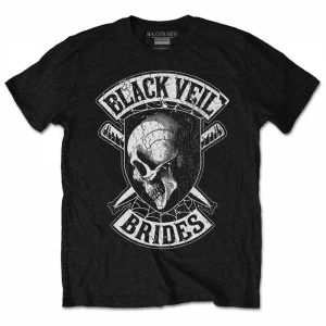 Black Veil Brides Hollywood Mens Black T-Shirt X-Large