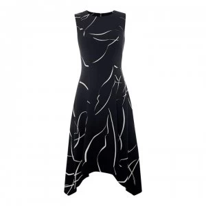 DKNY High Neck Chief Dress Ladies - Multi