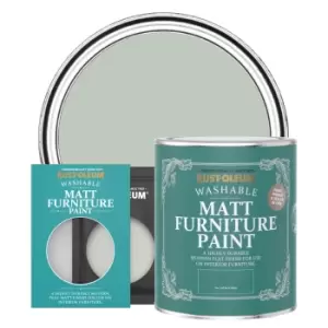 Rust-Oleum Matt Furniture & Trim Paint - CHALK GREEN - 750ml