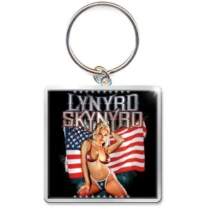 Lynyrd Skynyrd - American Flag Keychain