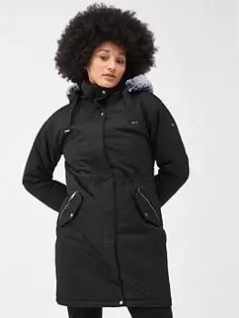 Regatta Giovanna Fletcher - Samaria Jackets Waterproof Insulated Jacket - Black, Size 10, Women