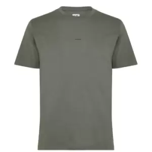 CP Company 30/1 Small Logo T Shirt - Green