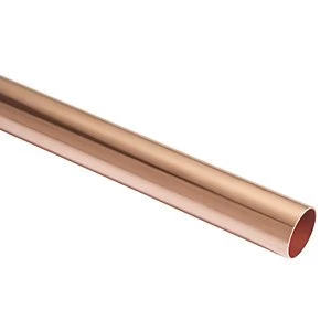 Wickes Copper Pipe 28mm x 3m