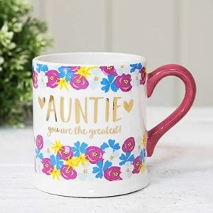 Quicksilver Mug with Foil - Auntie