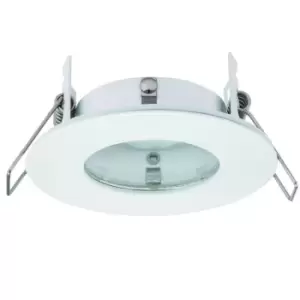 IP65 Bathroom Slim Round Ceiling Downlight Matt White Recessed GU10 LED Lamp