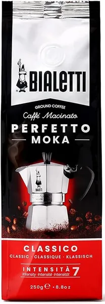 Bialetti Perfetto Moka Classico Ground Coffee 250g