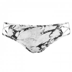 Firetrap Strap Bikini Briefs - White Marble