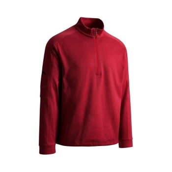 Callaway Knit Pullover Top Mens - Red Heather