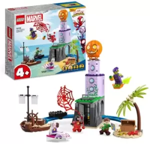 LEGO Marvel Team Spidey at Green Goblins Lighthouse 10790