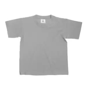 B&C Kids/Childrens Exact 150 Short Sleeved T-Shirt (9-11) (Sport Grey)