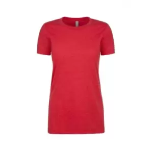 Next Level Womens/Ladies CVC T-Shirt (XXL) (Red)