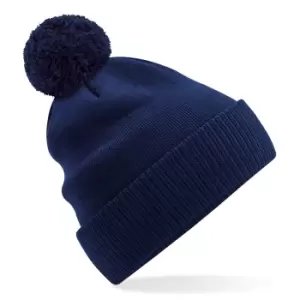 Beechfield Snowstar Organic Cotton Beanie (One Size) (Oxford Navy)