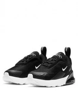 Nike Air Max 270 (td), Black/Grey, Size 5