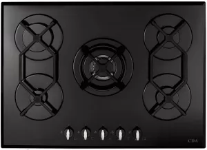 CDA HVG720BL 5 Burner Gas Hob