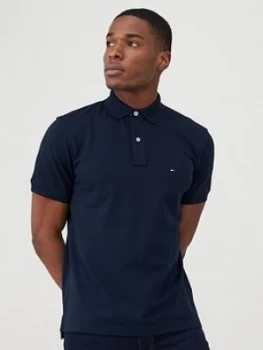 Tommy Hilfiger Core Polo Shirt - Navy, Size L, Men