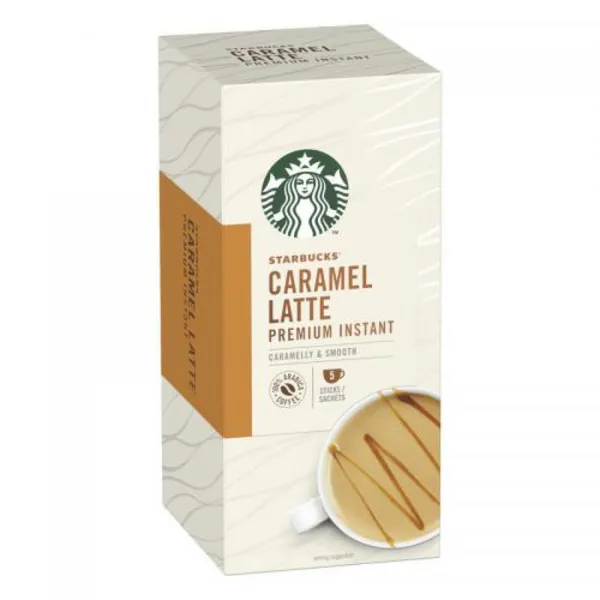 Starbucks Caramel Latte Premium Instant 6 Packs of Coffee 107g