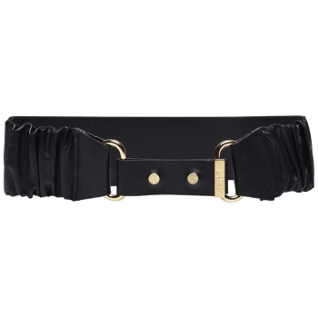 Biba Gathered Waist Belt - Black