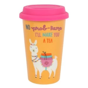 Llama Thermal Travel Mug