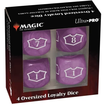 Magic: The Gathering - Deluxe 22MM Swamp Loyalty Dice Set with 7-12